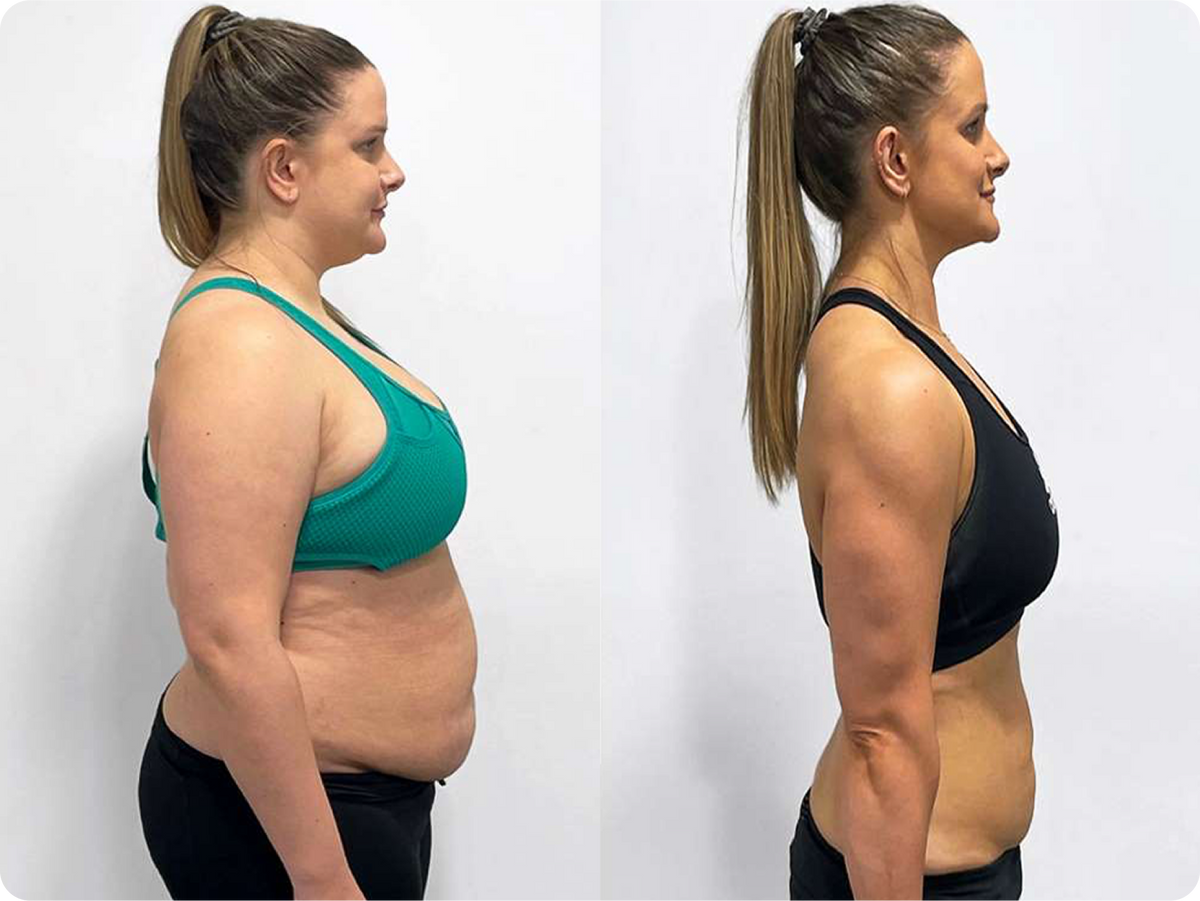 Jess has lost 16 kg